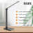 LED Desk Lamp with USB Ports,with 5 Colour Modes,3 Brightness Desk,Gold(with adapter)-555970503