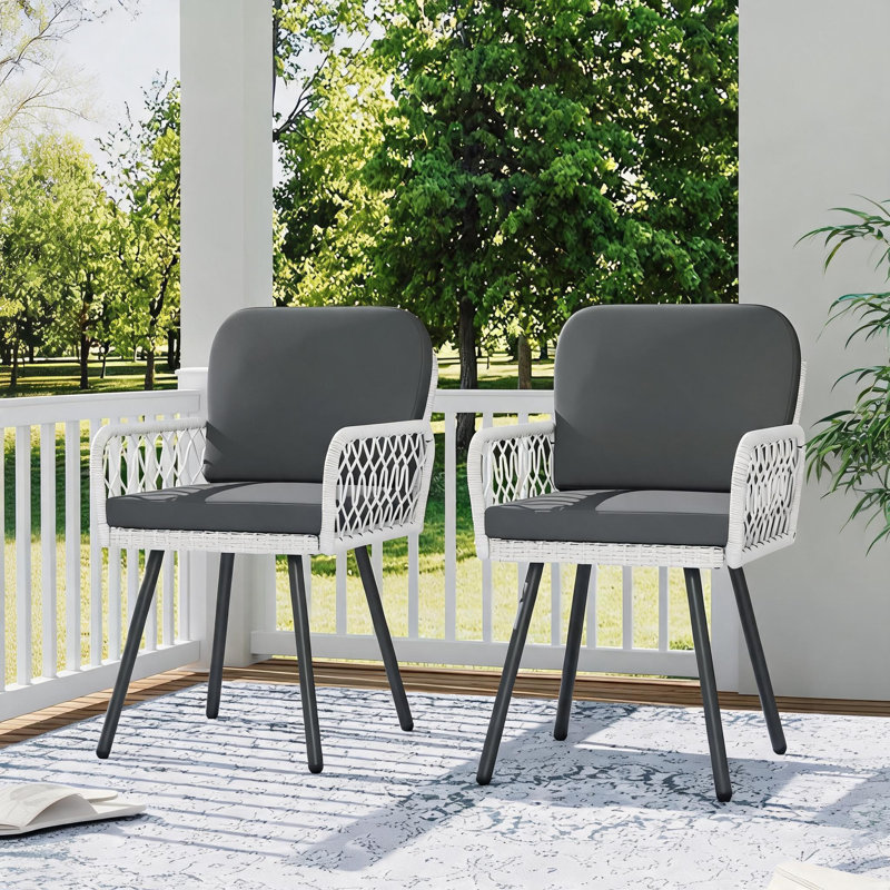 Outdoor Lounge Chair with Cushions