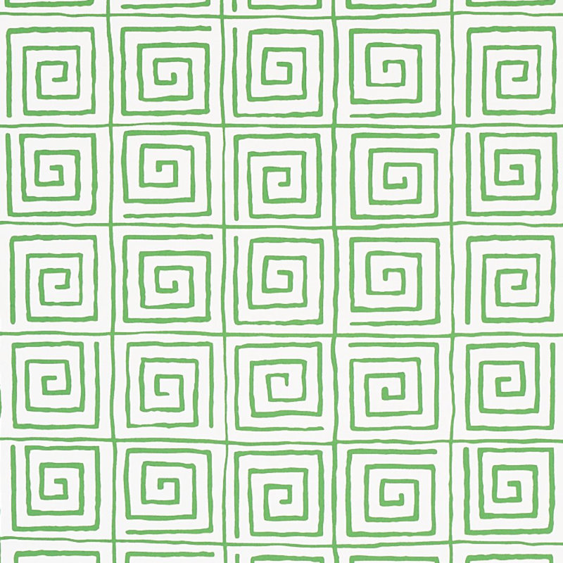 Schumacher x Cristina Buckley Trousdale Wallpaper, Leaf