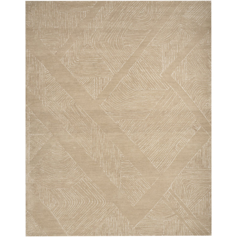 DKNY Pure Patterns Camel Modern Indoor Rug