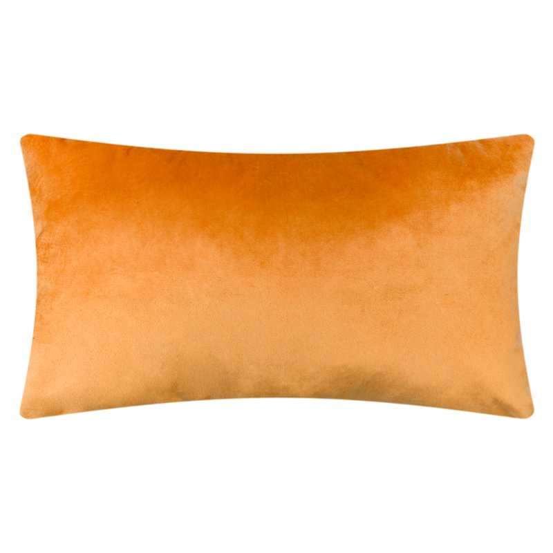 Housse de coussin 3D en velours fait à la main Housse de coussin en velours décoratif, Jaune doré
