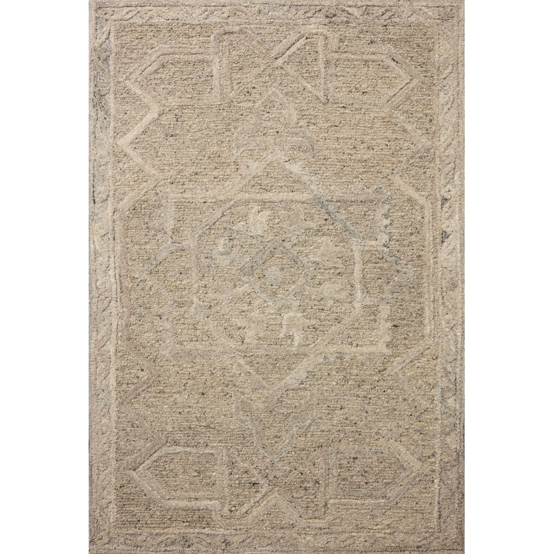 Kaydenn Pebble / Mist Area Rug, Runner 1'3" x 3'9"