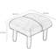 Fauteuil de jeu Kennedy