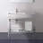 Scarabeo by Nameeks Teorema 17.32 " Ceramic Rectangular Bathroom Sink and Overflow Hole-24746205