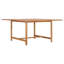 Benedikte Square Teak Outdoor Dining Table , 150cm cm W 150cm cm D