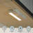 3CCT 8 Inch LED Under Cabinet Light, Dimmable, Linkable