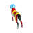 Red Barrel Studio® Plus Graffiti Puppy - 9" Long