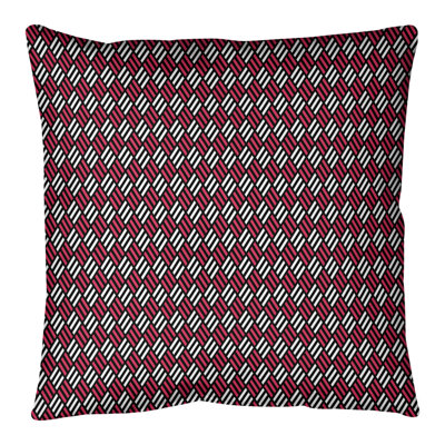 Katelyn  Elizabeth Striped Reversible Throw Pillow