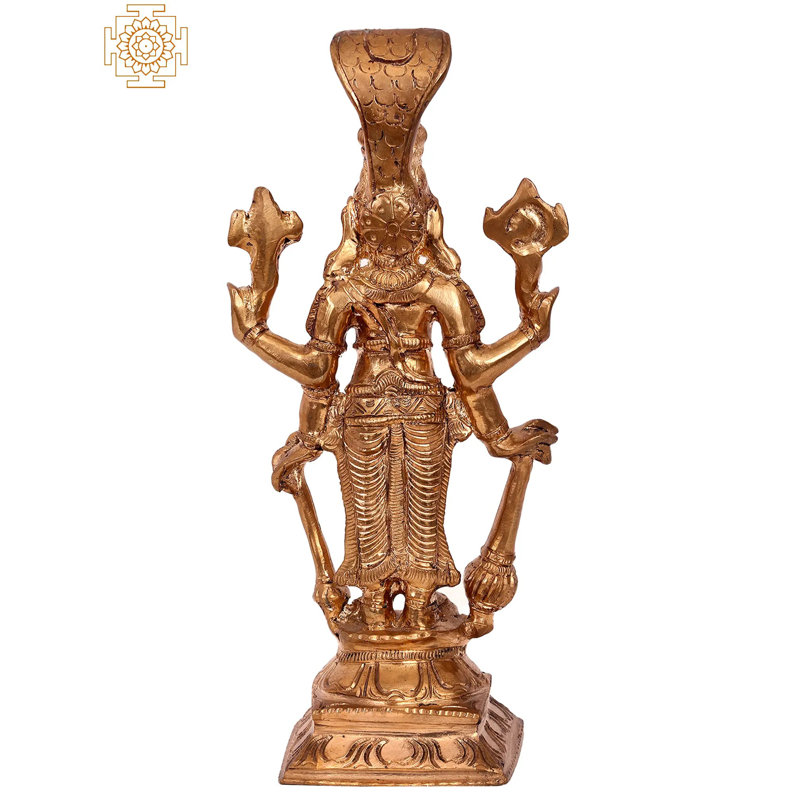 Figurine de Lord Satyanarayan Madhuchista Vidhana
