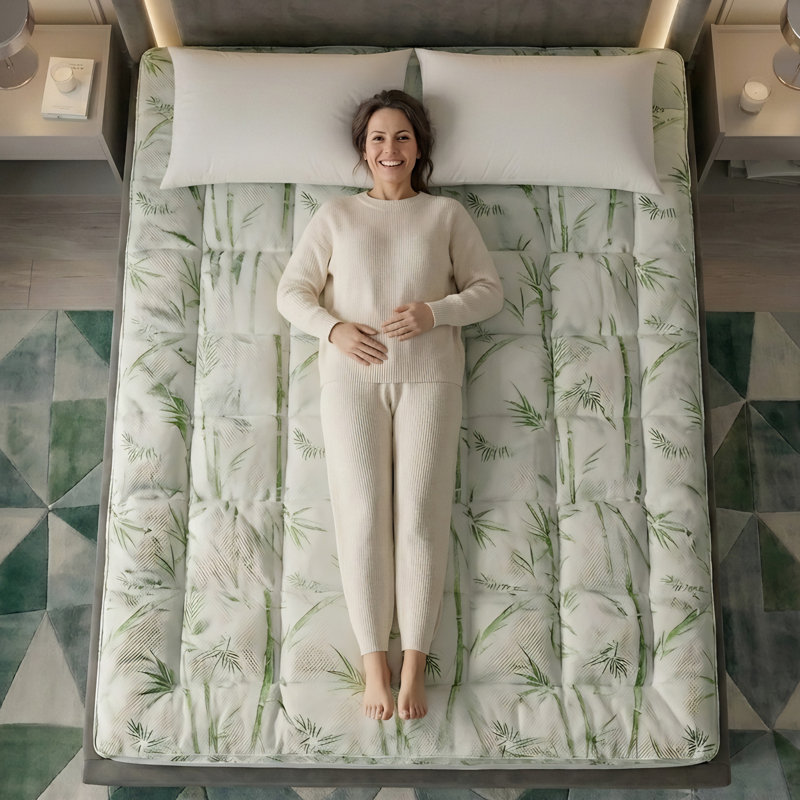 Bamboo 1000GSM 10cm Mattress Topper, Single (3')