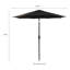 200 cm W X 200 cm D Hexagonal Market Parasol with Crank Lift-27856549