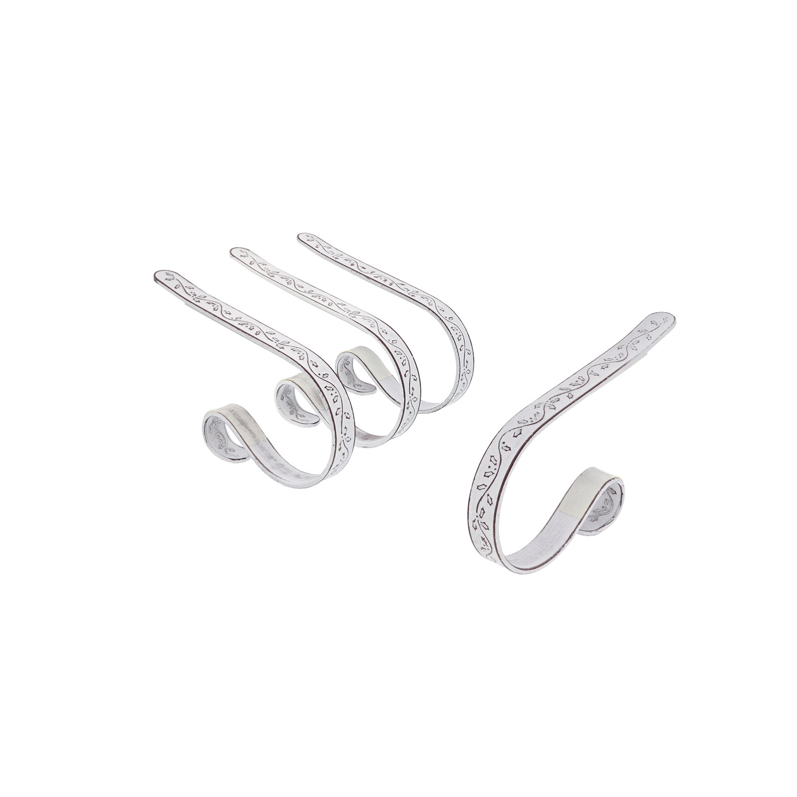 Lennea Stocking Holder, White Wash