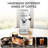 Espresso Machine With Steam Wand, 1350W Stainless Steel Compact Coffee Maker For Home Barista