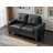 Worthen Modular Loveseat in Faux Leather-1454075470