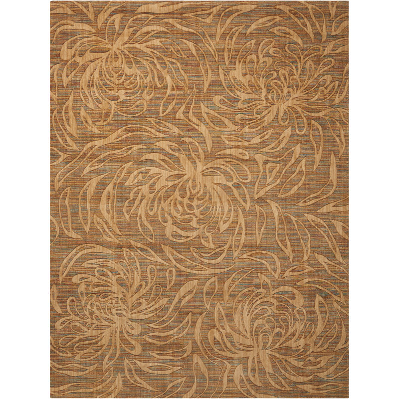 Kindra Wool Floral Indoor Rug, Rectangle 9'6" x 13'6"