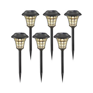 MAGGIFT Solar Pathway Lights, Outdoor Waterproof Garden and Yard Decor, 6-Pack