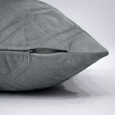Luxury Diamond Velvet Cushion Covers Set Of 4 Soft Cushion Cases Sofa, Throw 