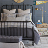 Pattinson Gray 100% Cotton Striped Duvet Cover