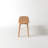 39"W Solid Oak Modern Bench-Oak-825287937