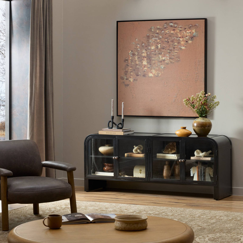 Breya Media Console-Black
