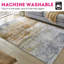 Modern Rug, Anti Slip Rug For Bedroom, & Living Room, Abstract Rug, 9Mm Thick Ivory Modern Rug-323469198