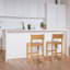 Modica Solid Wood Stool-106631291-65422324