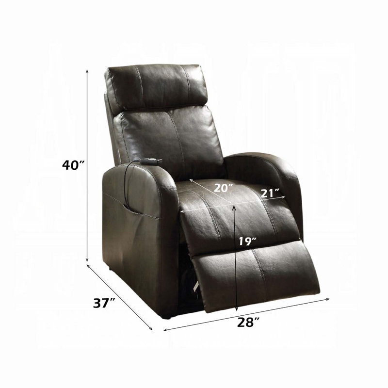 Fauteuil inclinable électrique Ricardo Ricardo, Brun