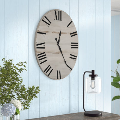 Norfleet Wood Wall Clock