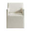 Chaise avec accoudoirs naturelle