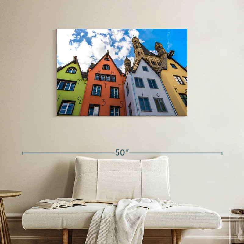 Cologne Townhouses, H 26 po x l 39 po