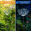 8 lumières de feu d'artifice solaires 8 modes d'éclairage de jardin à DEL imperméables pour les décorations du 4 juillet-79507377