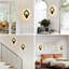 Modern 26.5cm Iron&AcrylicLED Wall Light-925411962-925411908