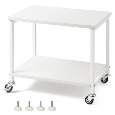 13.78'' H x 16.54'' W Printer Stand with Wheels