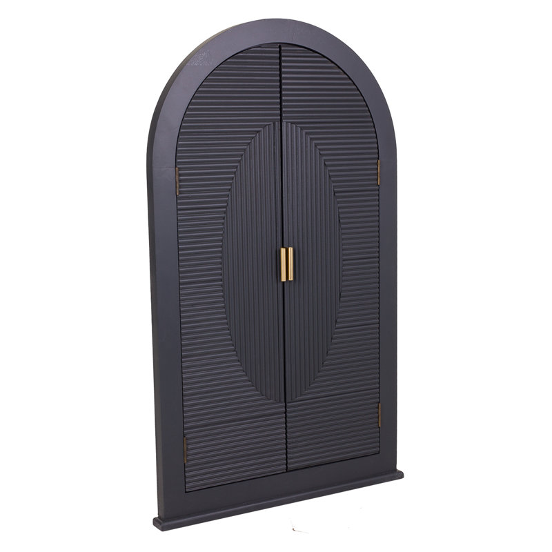 Fitzrovia Wood Flat Wall Mirror