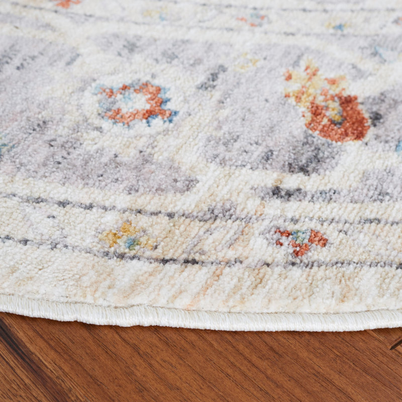 Olympia Performance Oriental Rug, Round 6'
