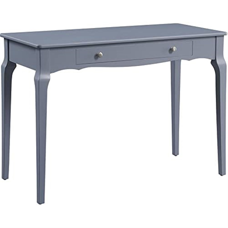 Console Alsen au fini rouge, gris