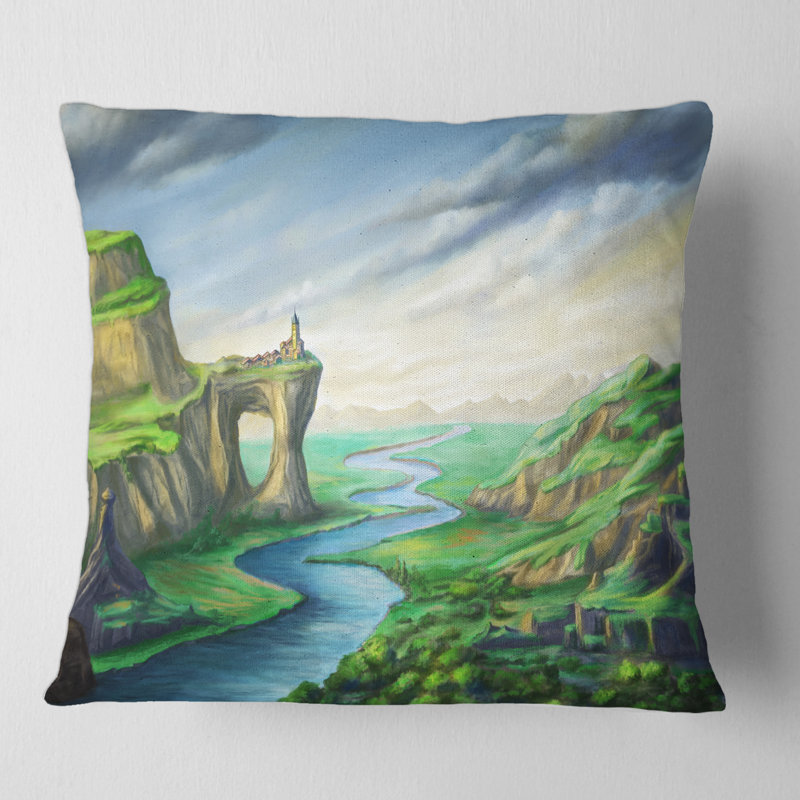 Housse de coussin carré fantaisie, 18" x 18"