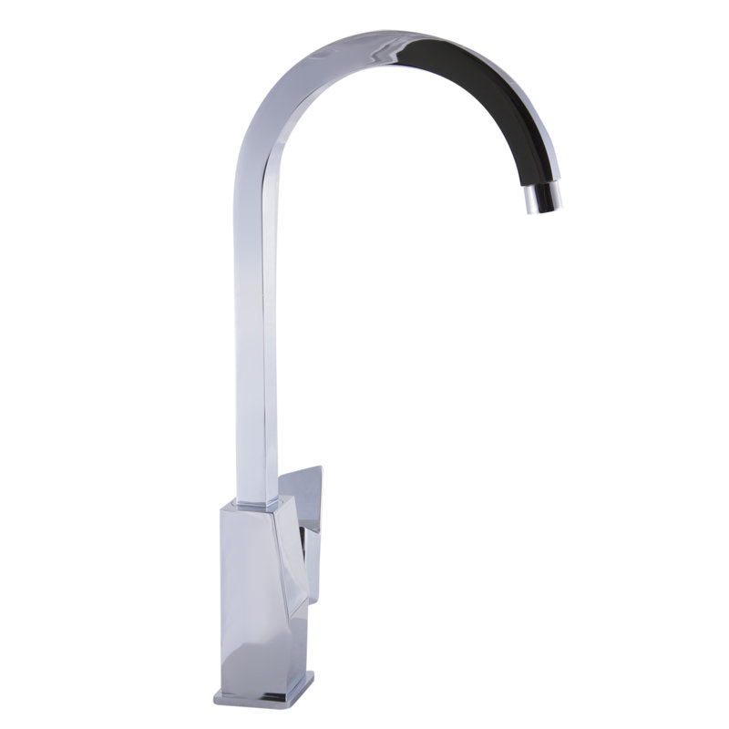 Single-Hole Single-handle Bathroom Faucet, Polished Chrome