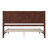 Amandah Low Profile Solid Wood Panel Bed-1063239670-1063239671
