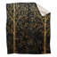 Arbres dorés sur des couvertures noires-124116187-135855745