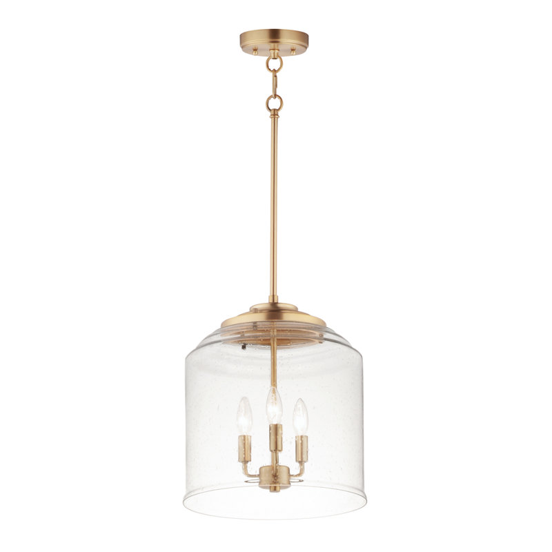 Acadia - Light Unique/Statement Pendant, 16" H x 13.75" W x 13.75" D, 3