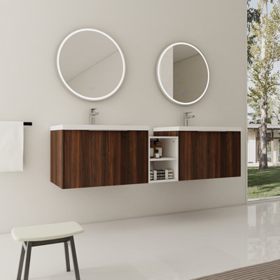 Ensemble de meuble-lavabo flottant 72 po