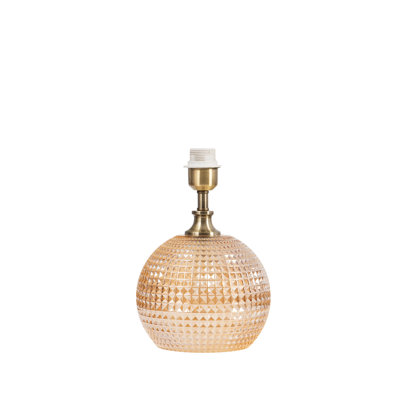 Glass Lamp Base Lamp