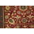 One-of-a-Kind 4'10" X 7'4" 1900s Wool Area Rug in Red