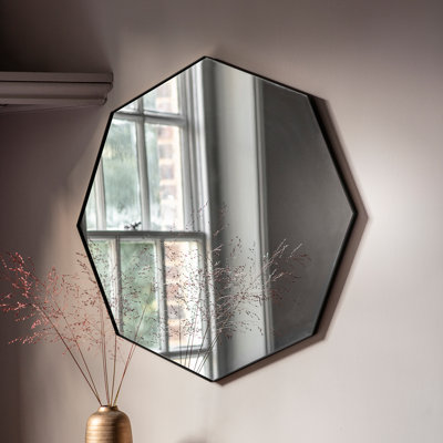 Delois Metal Flat Wall Mirror