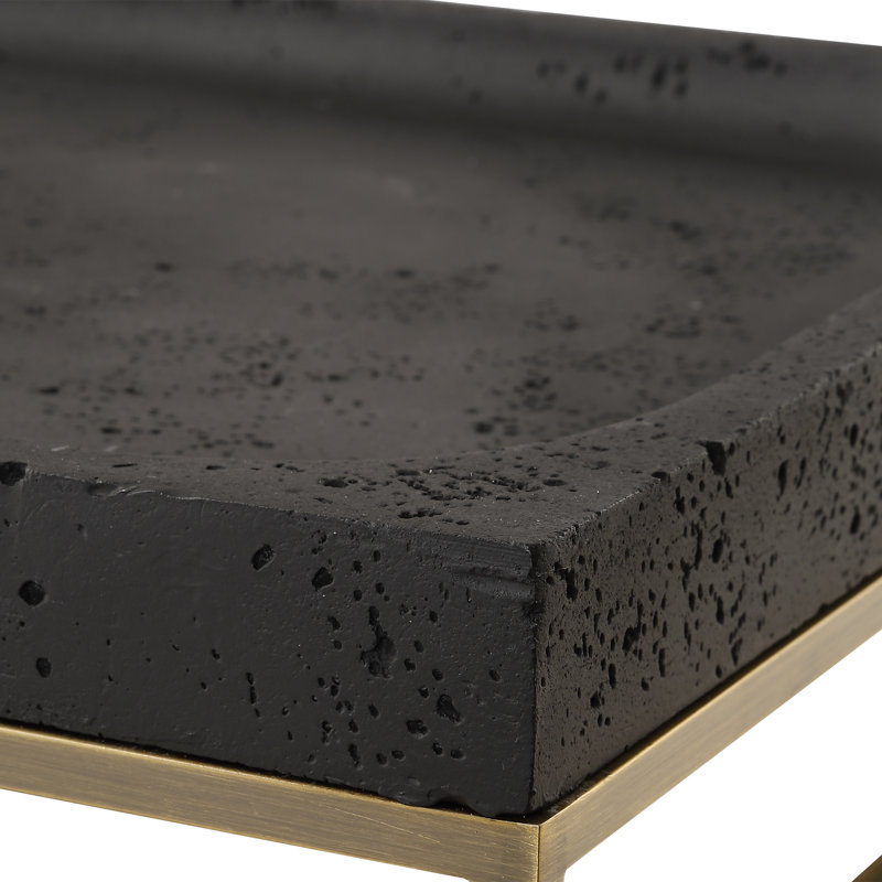 Furniss Cast Black Tray