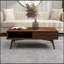 Table basse en noyer