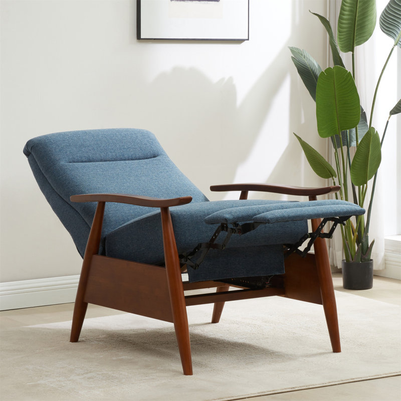 Fauteuil inclinable Tustin, Polyester bleu