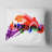 Abstract Reversible Throw Pillow