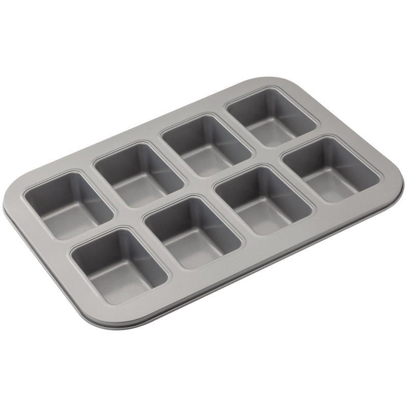 Judge Bakeware, 8 Cup Non-Stick Mini Loaf Tin, Cup Size 9 x 6 x 3cm